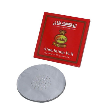 Al Fakher Vandpibe Aluminiumfolie 50 stk