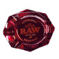 RAW glas askebæger ruby red