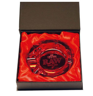 RAW glas askebæger ruby red