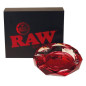 RAW glas askebæger ruby red