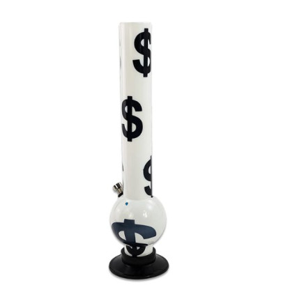 Akryl Bong – Dollar Print – 40 cm