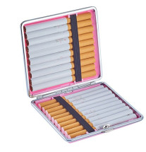 Metal Cigaret Etui Pink – Ass farver