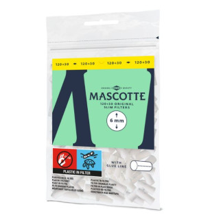 Mascotte Original Slim – 6 × 15 mm Filtre – 150 stk