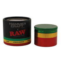 RAW x Hammercraft Grinder Rasta – 4 Delt