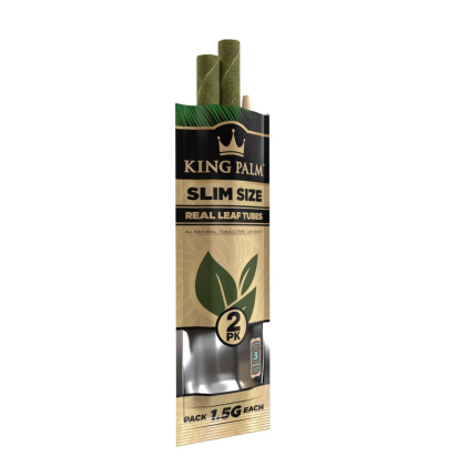 King Palm Slim Rolls Natural – 2 Pack