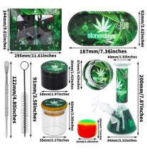 420 Stonerdays Glas Bong Sæt