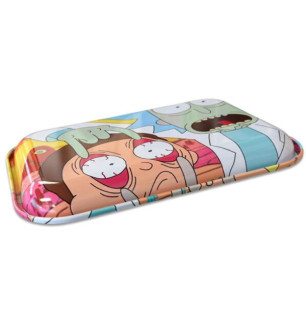 Rick & Morty Rolling Tray Metal 28.5 x 18.8 cm