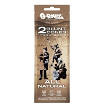 G-Rollz Blunt Cones All Natural 2 Pak