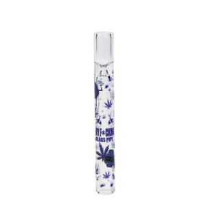 Glas One Hitter 10 cm Cannabis A