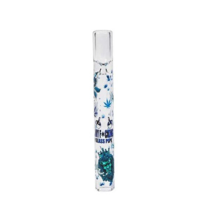 Glas One Hitter 10 cm Cannabis A