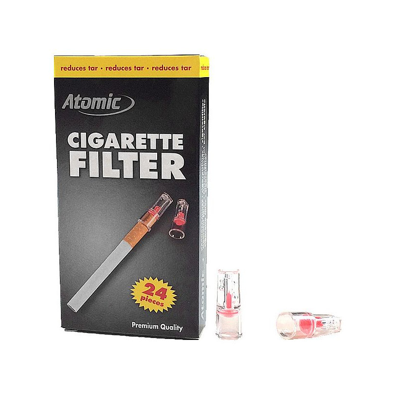 Atomic Cigaretfilter 24stk Atomic Cigaretfilter 24stk
