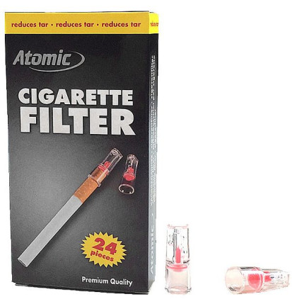 Atomic Cigaretfilter 24stk