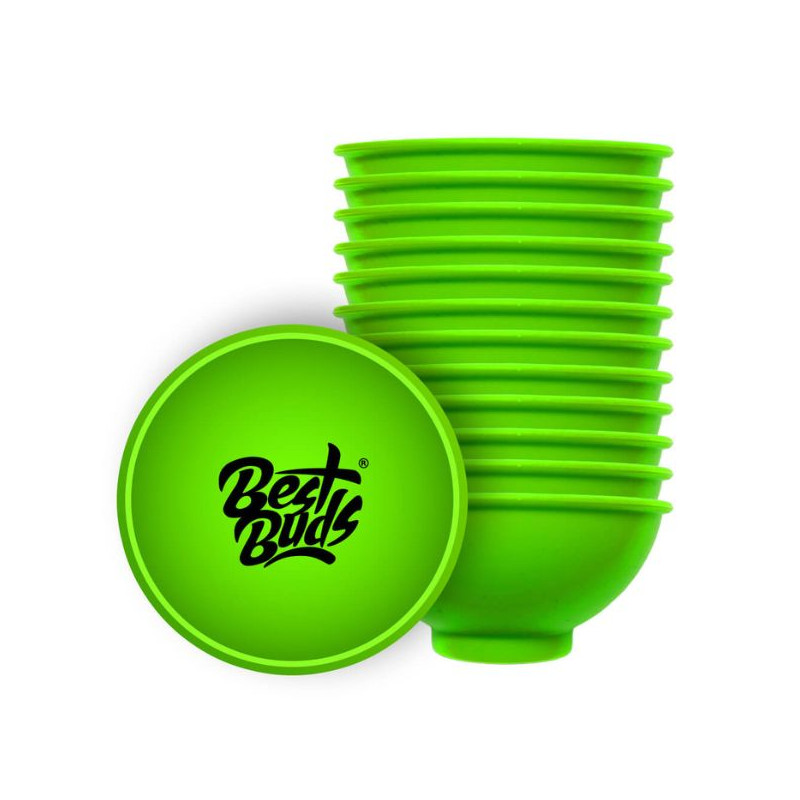 Best Buds Silicone Mixeskål Grøn 7 cm