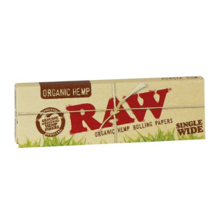 RAW Organic Hemp Single Wide
