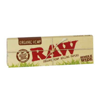 RAW Organic Hemp Single Wide