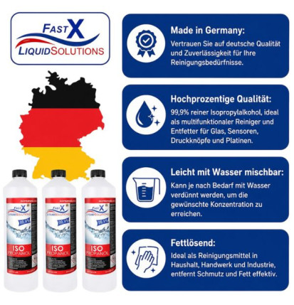Fast X Isopropanol 99,9% 1L