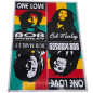 Bob Marley Klistermærke Sæt – 4 stk. – One Love