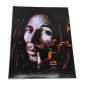 Bob Marley Klistermærke med Joint – 23 x 16,5 cm