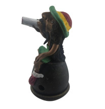 Røgelsesholder Rasta Mand – Keramik – 21 cm