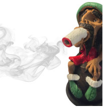 Røgelsesholder Rasta Mand – Keramik – 21 cm