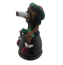 Røgelsesholder Rasta Mand – Keramik – 21 cm