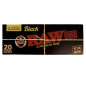 RAW Black Classic 1¼ Cones – 20 stk.