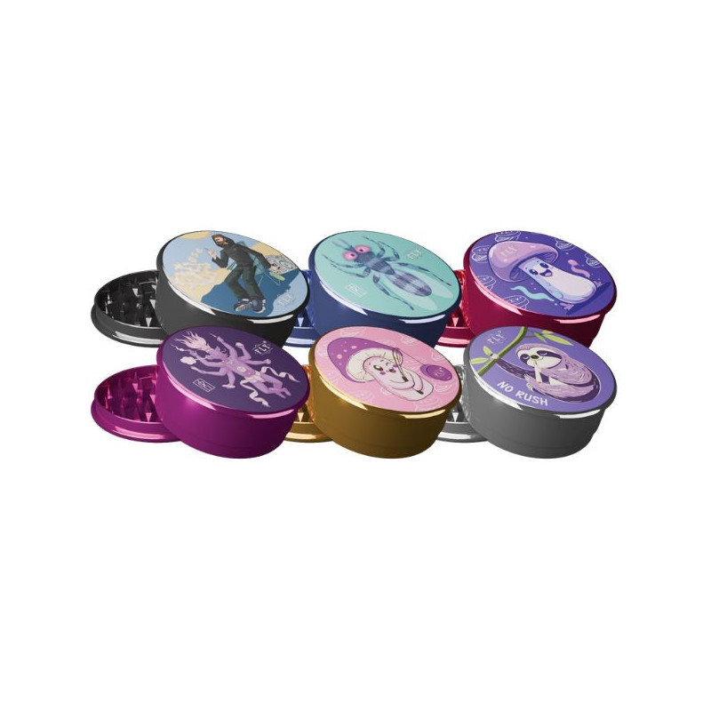 FLY Chrome Plastik Grinder – 63 mm FLY Chrome Plastik Grinder – 63 mm
