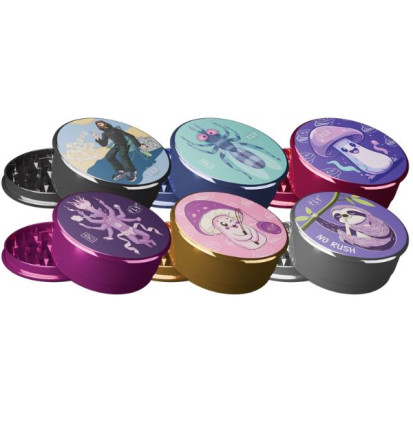 FLY Chrome Plastik Grinder – 63 mm