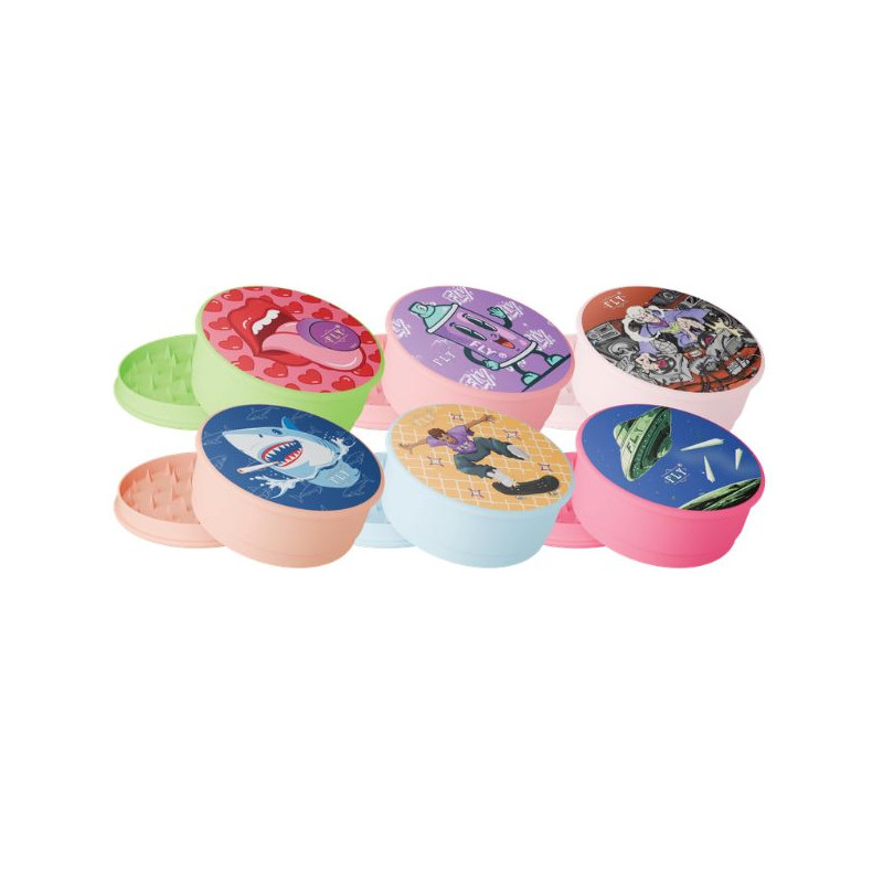 FLY Classic Plastik Grinder – 63 mm