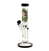 Grace Leaf Goddess Straight Glas Bong 36 cm