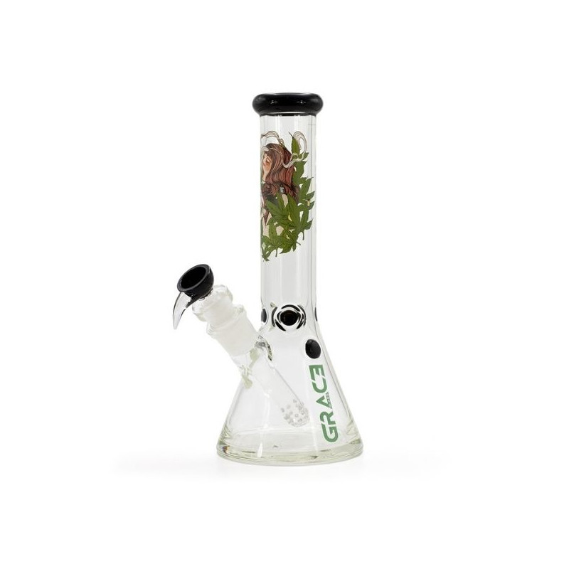 Grace Leaf Goddess Beaker Bong 36 cm Grace Leaf Goddess Beaker Bong 36 cm