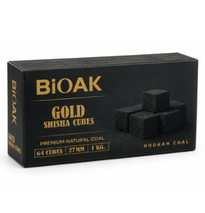 BIOAK Gold Vandpibekul 27 mm 64 Cubes
