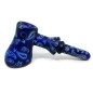 Dogg Lbs Everyday Hammer Glaspibe – Blue Paisley 6 Dogg Lbs Everyday Hammer Glaspibe – Blue Paisley 6