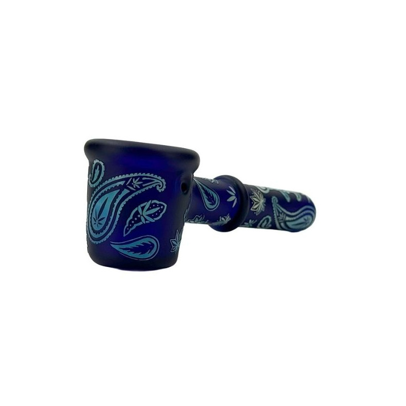 Dogg Lbs Everyday Hammer Glaspibe – Blue Paisley 5 Dogg Lbs Everyday Hammer Glaspibe – Blue Paisley 5