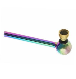 Heroes Kugle Glaspibe med Metalhoved – 12 cm