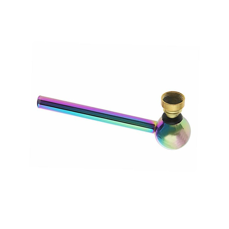 Heroes Kugle Glaspibe med Metalhoved – 12 cm Heroes Kugle Glaspibe med Metalhoved – 12 cm