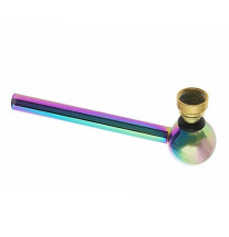 Heroes Kugle Glaspibe med Metalhoved – 12 cm
