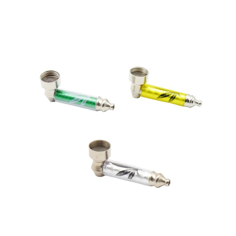 Farvet Metalpibe Gert – 7 cm