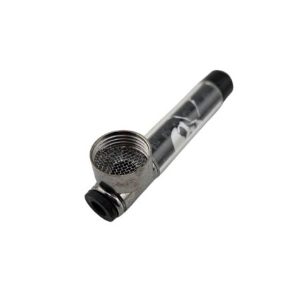 Kranie-Metalpibe med Sliphul – 7,5 cm