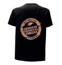RAW T-Shirt Sort – Genuine Original Fibers